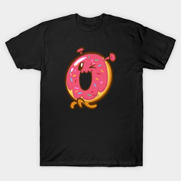 Space Doughnut Cookie - cookie run T-Shirt by Quimser